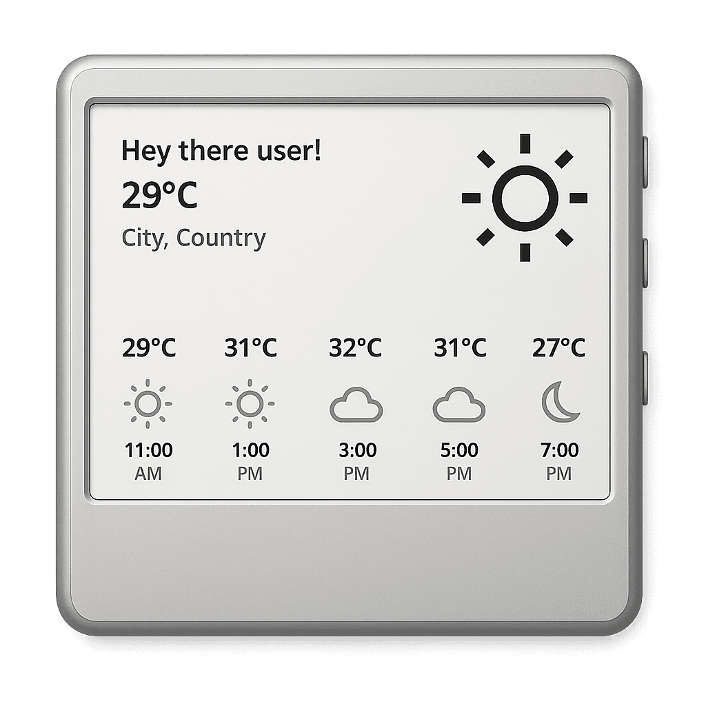 Zilkur e-paper display